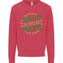 Irish Drinking Team Funny St. Patricks Day Mens Sweatshirt Jumper Heliconia