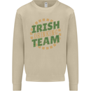 Irish Drinking Team Funny St. Patricks Day Mens Sweatshirt Jumper Sand