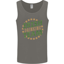 Irish Drinking Team Funny St. Patricks Day Mens Vest Tank Top Charcoal