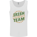 Irish Drinking Team Funny St. Patricks Day Mens Vest Tank Top White