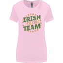 Irish Drinking Team Funny St. Patricks Day Womens Wider Cut T-Shirt Light Pink