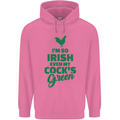 Irish Even My Cock's Green St Patricks Day Mens 80% Cotton Hoodie Azelea