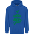 Irish Even My Cock's Green St Patricks Day Mens 80% Cotton Hoodie Royal Blue