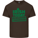 Irish Hungover Tomorrow St. Patrick's Day Kids T-Shirt Childrens Chocolate
