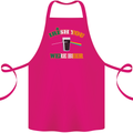 Irish You Were Beer St. Patrick's Day Beer Cotton Apron 100% Organic Pink