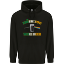 Irish You Were Beer St. Patrick's Day Beer Mens 80% Cotton Hoodie Black