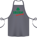 Irish and Horny St. Patrick's Day Cotton Apron 100% Organic Steel