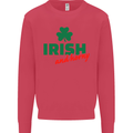 Irish and Horny St. Patrick's Day Mens Sweatshirt Jumper Heliconia