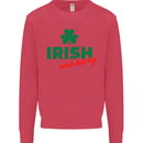 Irish and Horny St. Patrick's Day Mens Sweatshirt Jumper Heliconia
