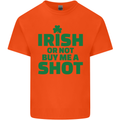 Irish or Not Buy Me a Shot St. Patricks Day Kids T-Shirt Childrens Orange