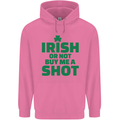 Irish or Not Buy Me a Shot St. Patricks Day Mens 80% Cotton Hoodie Azelea
