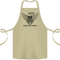 Irritable Owl Syndrome Bowel IBS Funny Cotton Apron 100% Organic Khaki