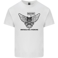 Irritable Owl Syndrome Bowel IBS Funny Mens Cotton T-Shirt Tee Top White