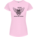 Irritable Owl Syndrome Bowel IBS Funny Womens Petite Cut T-Shirt Light Pink