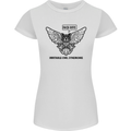 Irritable Owl Syndrome Bowel IBS Funny Womens Petite Cut T-Shirt White