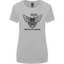 Irritable Owl Syndrome Bowel IBS Funny Womens Wider Cut T-Shirt Sports Grey