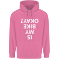 Is My Bike Okay Cycling Biker Funny Mens 80% Cotton Hoodie Azelea