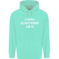 Is My Parachute Okay? Skydiving Para 1 2 3 Mens 80% Cotton Hoodie Peppermint