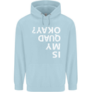 Is My Quad Okay? Bike Biking Funny Childrens Kids Hoodie Light Blue