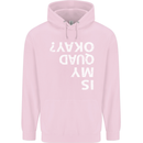 Is My Quad Okay? Bike Biking Funny Childrens Kids Hoodie Light Pink