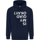 Is My Quad Okay? Bike Biking Funny Childrens Kids Hoodie Navy Blue