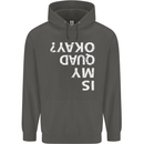 Is My Quad Okay? Bike Biking Funny Childrens Kids Hoodie Storm Grey
