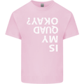 Is My Quad Okay? Bike Biking Funny Mens Cotton T-Shirt Tee Top Light Pink