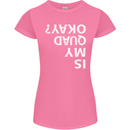 Is My Quad Okay? Bike Biking Funny Womens Petite Cut T-Shirt Azalea