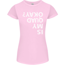 Is My Quad Okay? Bike Biking Funny Womens Petite Cut T-Shirt Light Pink