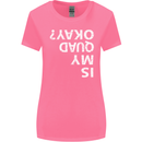 Is My Quad Okay? Bike Biking Funny Womens Wider Cut T-Shirt Azalea