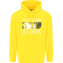 It's Anime Not Cartoons Childrens Kids Hoodie Yellow