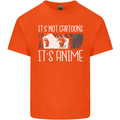 It's Anime Not Cartoons Kids T-Shirt Childrens Orange