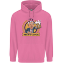 It's Beer O'Clock Funny Alcohol Childrens Kids Hoodie Azalea