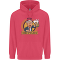 It's Beer O'Clock Funny Alcohol Childrens Kids Hoodie Heliconia