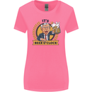 It's Beer O'Clock Funny Alcohol Womens Wider Cut T-Shirt Azalea