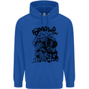 It's Foraging Time Funny Forager Childrens Kids Hoodie Royal Blue