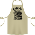 It's Foraging Time Funny Forager Cotton Apron 100% Organic Khaki