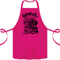 It's Foraging Time Funny Forager Cotton Apron 100% Organic Pink