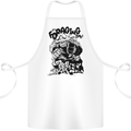It's Foraging Time Funny Forager Cotton Apron 100% Organic White