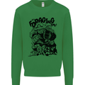 It's Foraging Time Funny Forager Kids Sweatshirt Jumper Irish Green