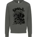 It's Foraging Time Funny Forager Kids Sweatshirt Jumper Storm Grey