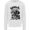 It's Foraging Time Funny Forager Kids Sweatshirt Jumper White