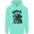 It's Foraging Time Funny Forager Mens 80% Cotton Hoodie Peppermint