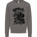 It's Foraging Time Funny Forager Mens Sweatshirt Jumper Charcoal