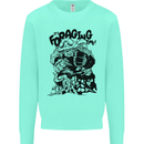 It's Foraging Time Funny Forager Mens Sweatshirt Jumper Peppermint