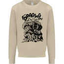 It's Foraging Time Funny Forager Mens Sweatshirt Jumper Sand