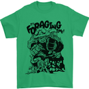 It's Foraging Time Funny Forager Mens T-Shirt 100% Cotton Irish Green