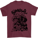 It's Foraging Time Funny Forager Mens T-Shirt 100% Cotton Maroon