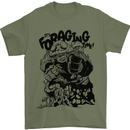 It's Foraging Time Funny Forager Mens T-Shirt 100% Cotton Military Green