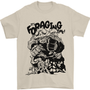 It's Foraging Time Funny Forager Mens T-Shirt 100% Cotton Sand